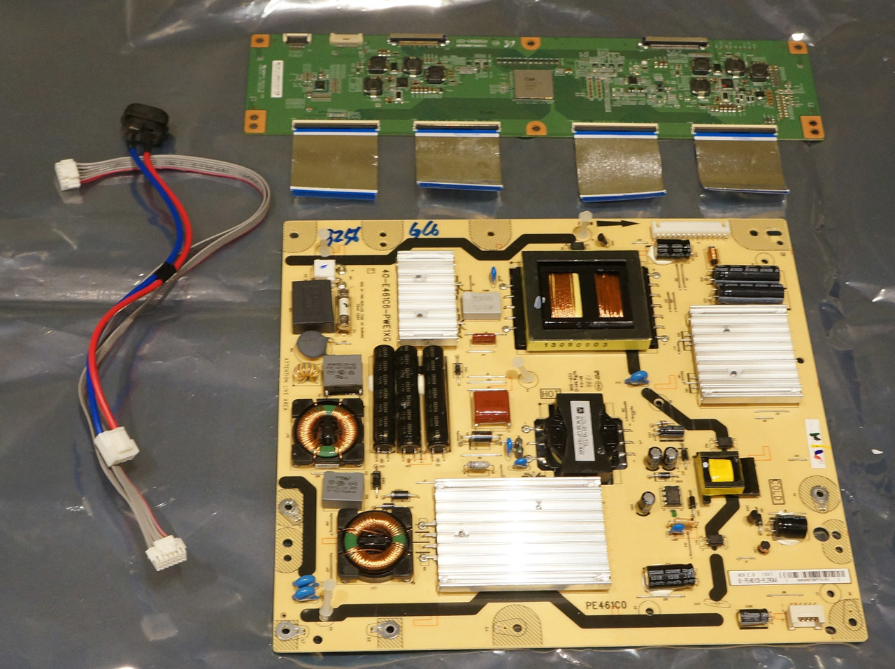 TCL POWER SUPPLY BOARD W/ TCON FOR TV 40E461C1PWE1XG eBay