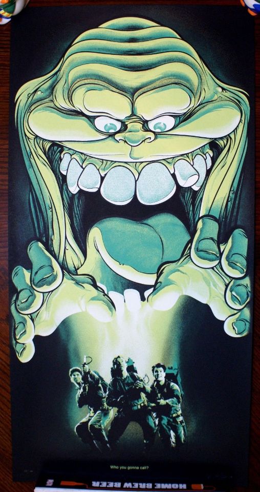 Ghostbusters movie poster print