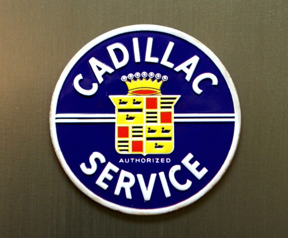 Cadillac Authorized Service Refrigerator Magnet CTS ATS ...