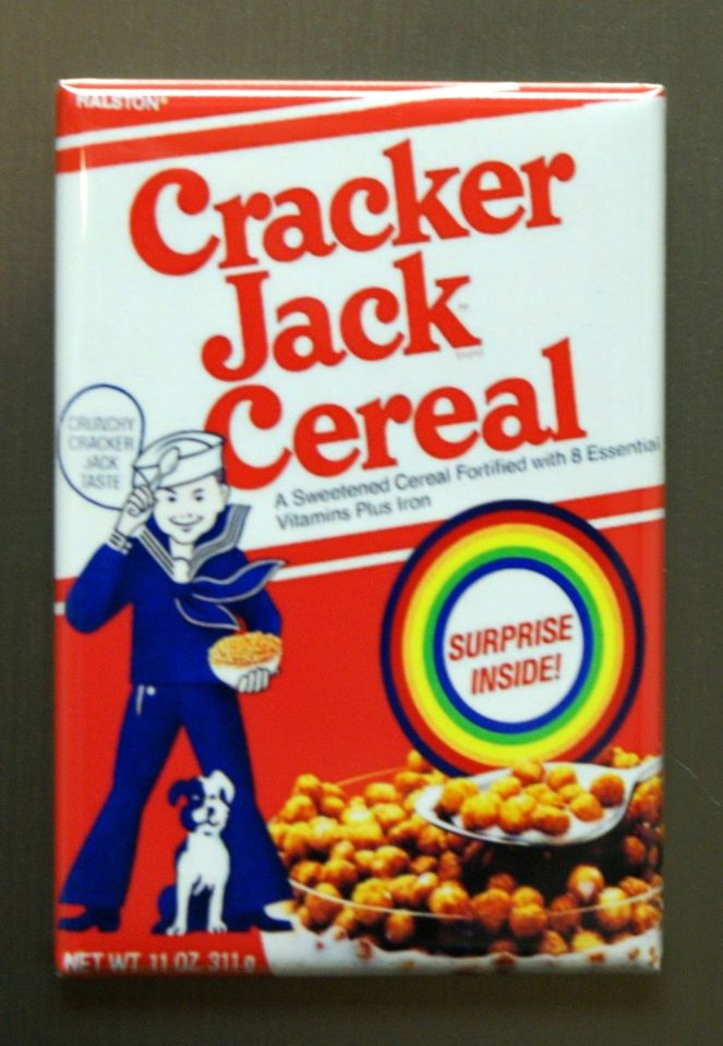Cracker Jack Cereal Refrigerator Fridge Cracker Jack Box Kitchen