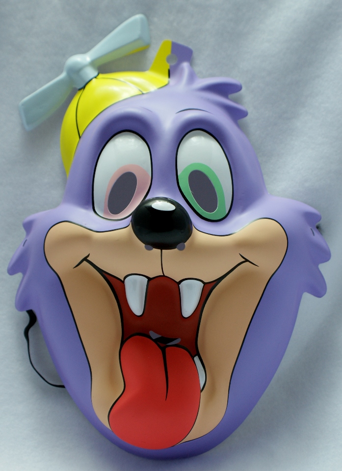 Tiny Toons Dizzy Devil Tazmanian Devil Taz Halloween Mask Looney Toons Y069