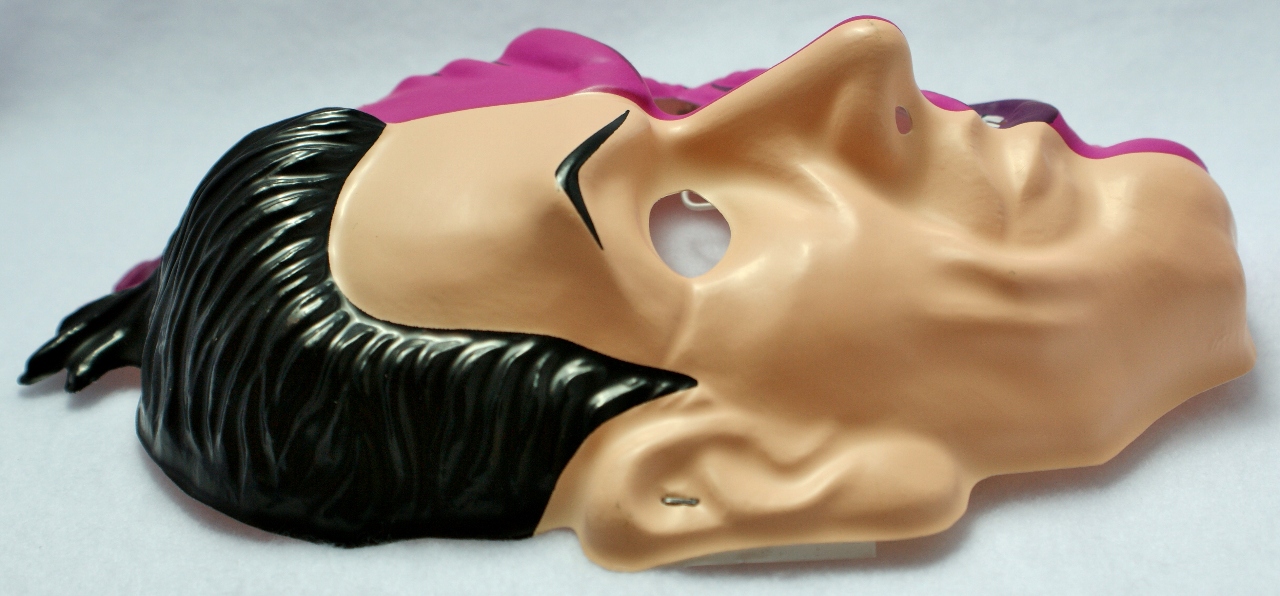 Vintage DC Comics Two Face Halloween Mask Batman Comic Book Villain