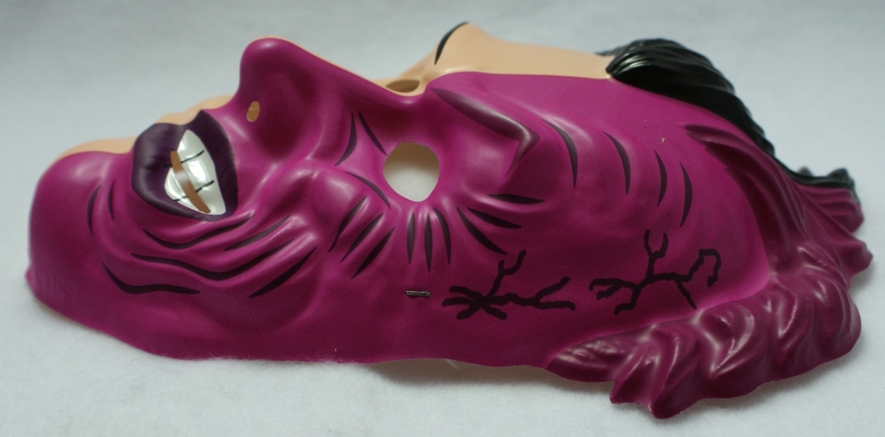 Vintage DC Comics Two Face Halloween Mask Batman Comic Book Villain