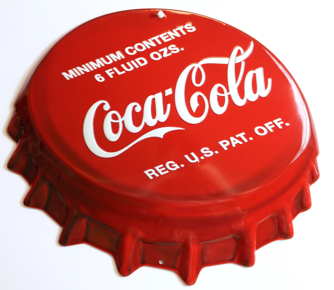Large Coca Cola Bottle Cap Premium Embossed Tin Sign Pop Soda Ande large-coca-cola-bottle-bank-amazon-co-uk-home-kitchen