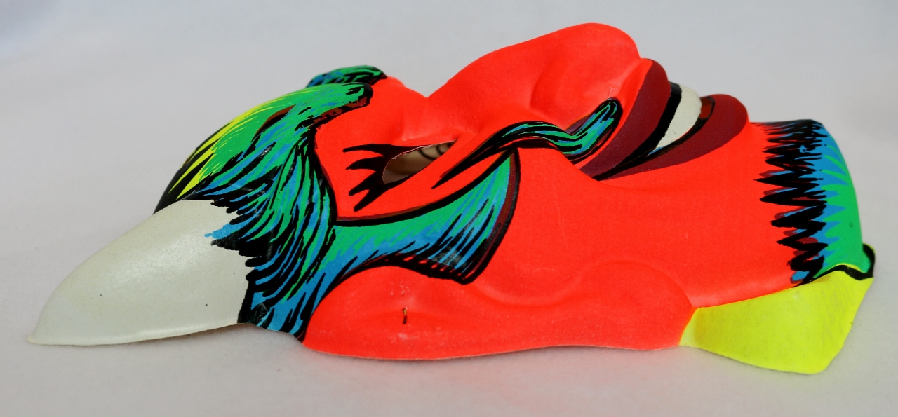 Vintage Devil Halloween Mask 1960s Zest Bar Demon Costume eBay