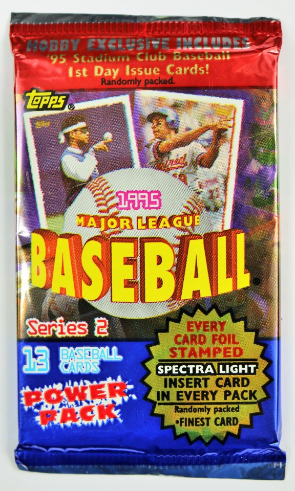 Vintage 1995 Topps Power Pack Baseball Trading Cards MLB 95 eBay