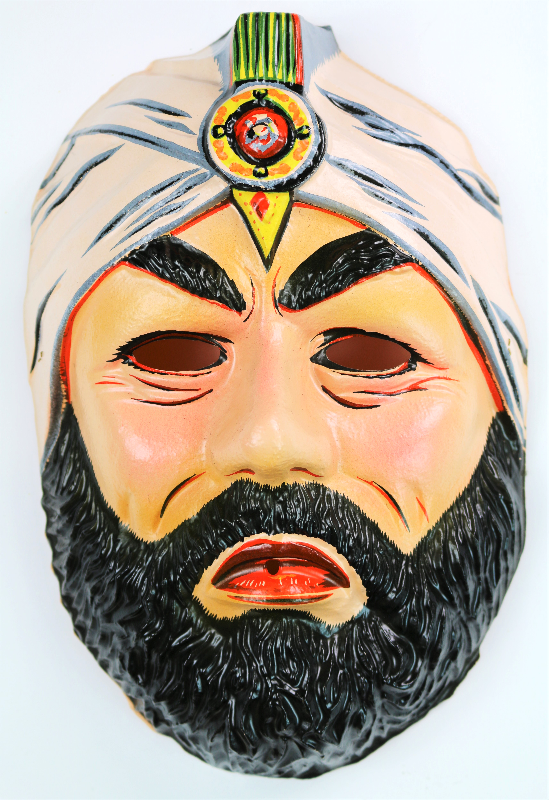 vintage zoltar genie halloween mask 1970s 80s sheik wizard zoltan arabian prince