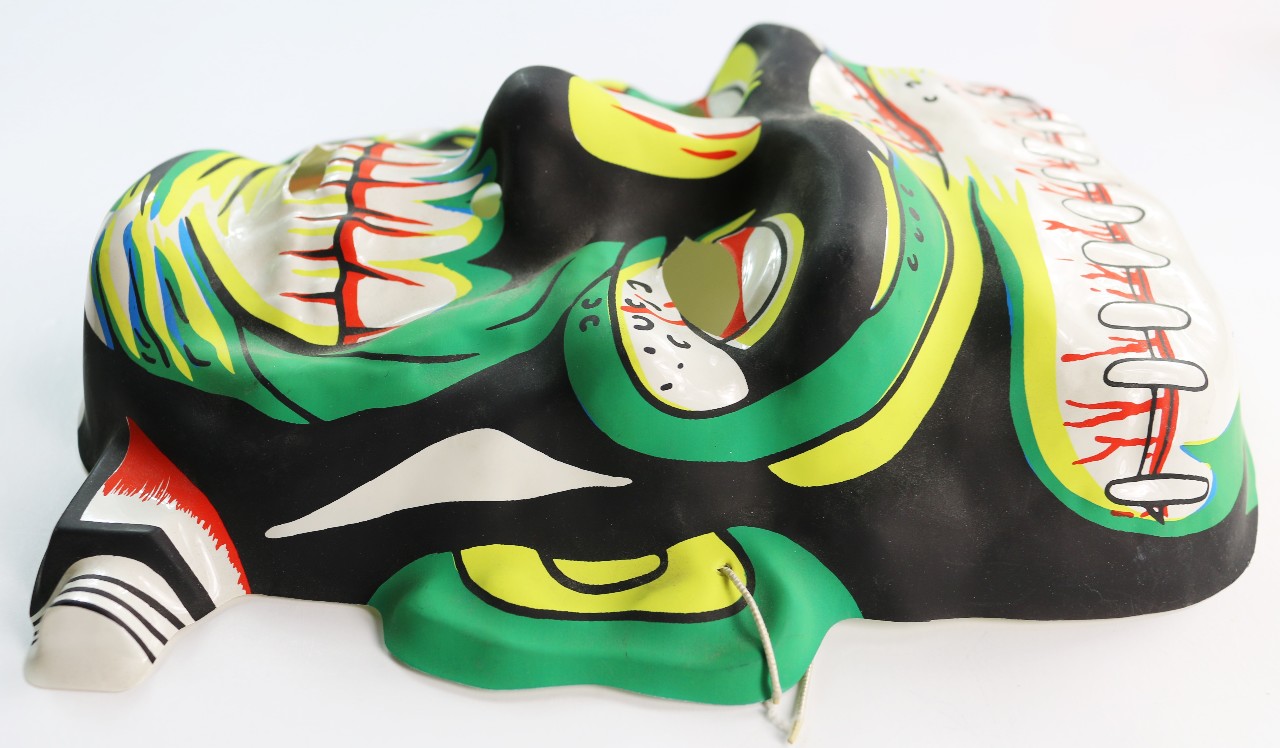 Vintage Frankenstein Halloween Mask Monster Universal Monsters The