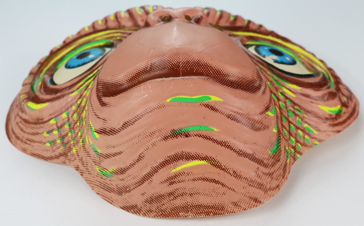 Vintage E.T. Extra Terrestrial Halloween Mask Universal Studios ET ...