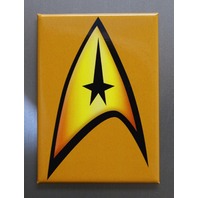 Star Trek Communicator Badge Logo Refrigerator FRIDGE MAGNET Spock TV Movie D27