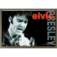 Elvis Presley The King FRIDGE MAGNET Music Movie Icon 1950's Singer Diner E10