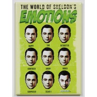 Big Bang Theory Sheldons Emotions Chart  FRIDGE MAGNET DC Comics Star Arrow i21