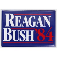 Ronald Reagan Bush 84 Election FRIDGE MAGNET Campaign Poster Republican 1984