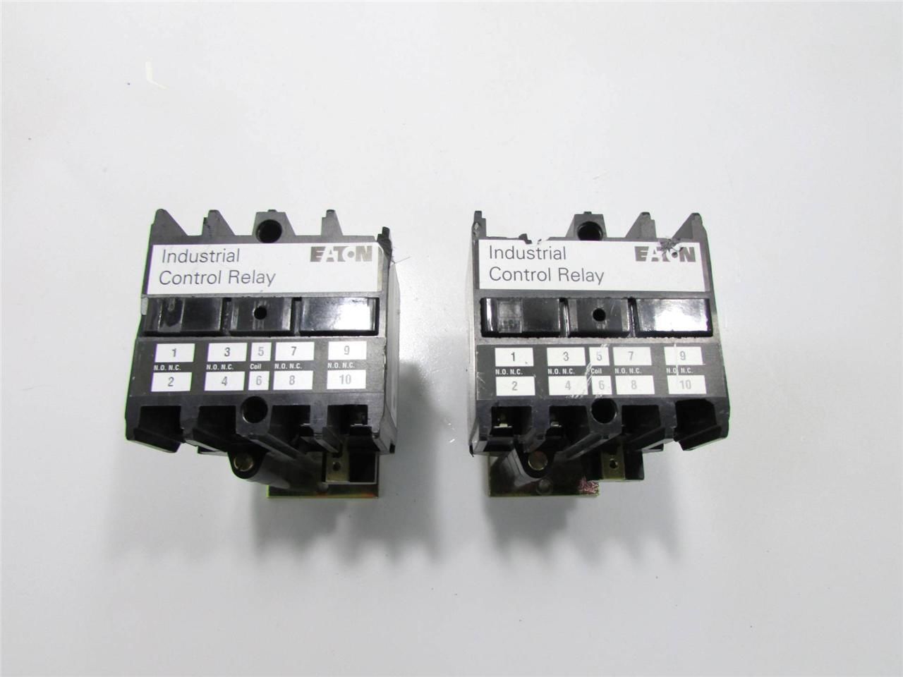 EATON CUTLER HAMMER ARD4S INDUSTRIAL CONTROL RELAY 4POLE 600DC