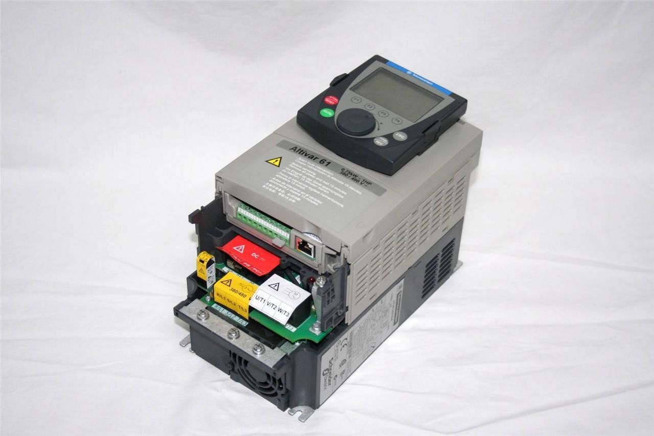 * TELEMECANIQUE ALTIVAR 61 ATV61H075N4 0.75kW-1HP AC DRIVE | Premier ...