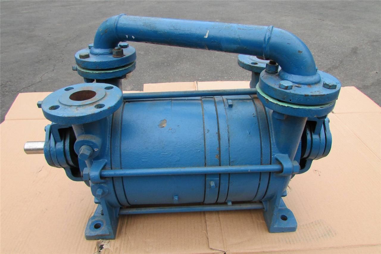 " SIHI 45317 VACUUM PUMP 2PBH BN117010 11/2" INLET 5" FLANGE Premier Equipment Solutions, Inc.