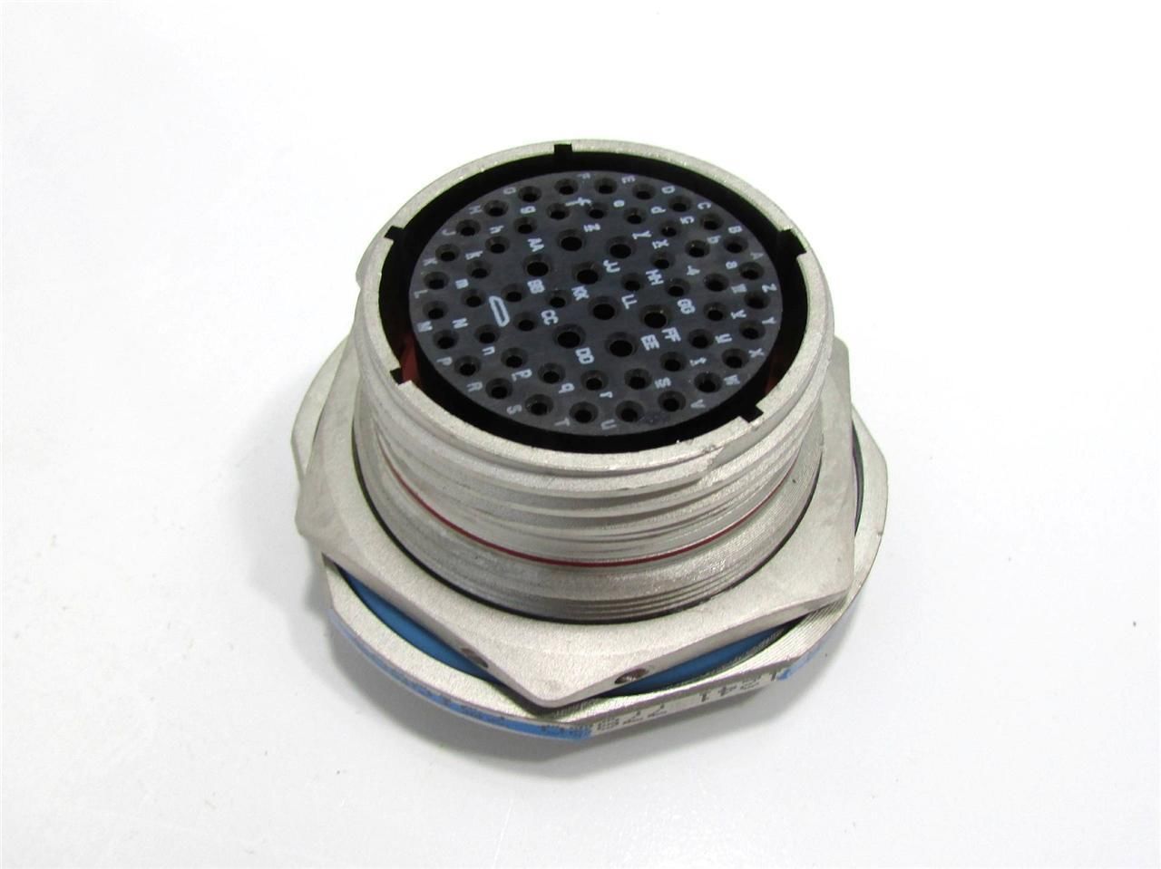 NEW AMPHENOL D38999/24FJ4SN JAM NUT CONNECTOR RCPT, SIZE 25, 56POS