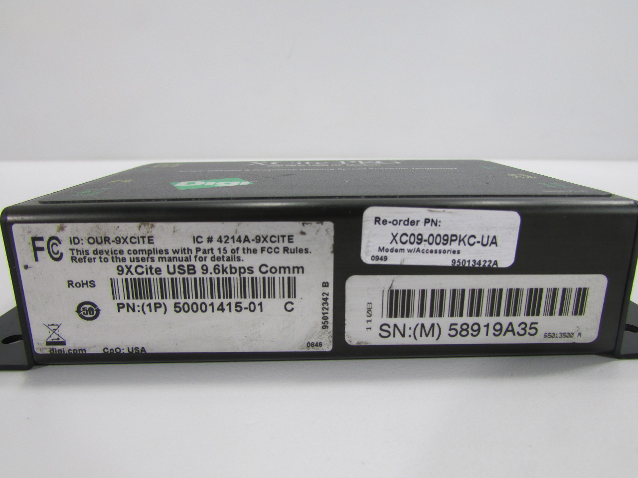 DIGI XCITE PKG 900 MHz USB RF MODEM XC09009PKCUA Premier Equipment