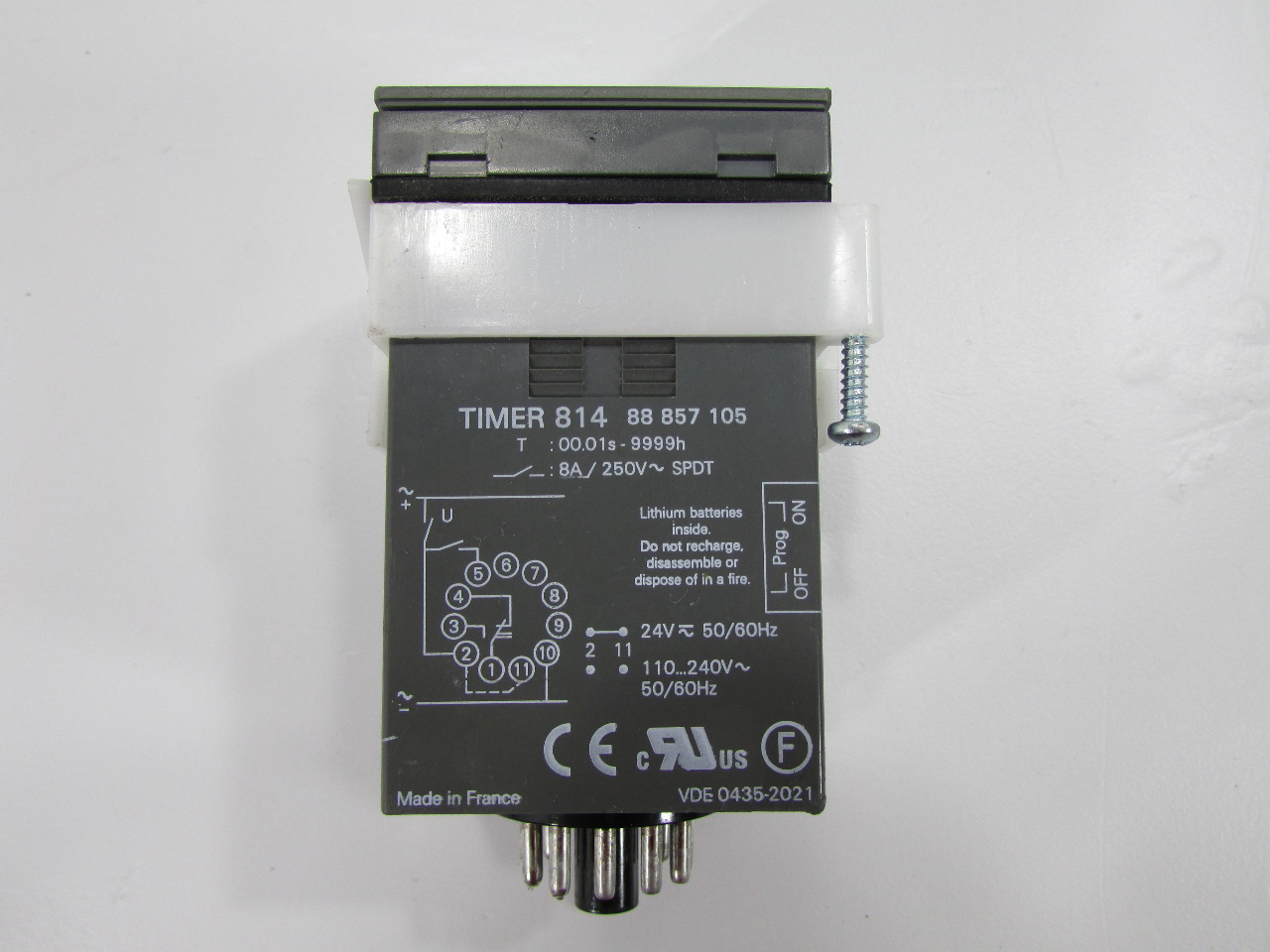 CROUZET / SYRELEC MULTIFUNCTION ELECTRONIC TIMER MODEL 814