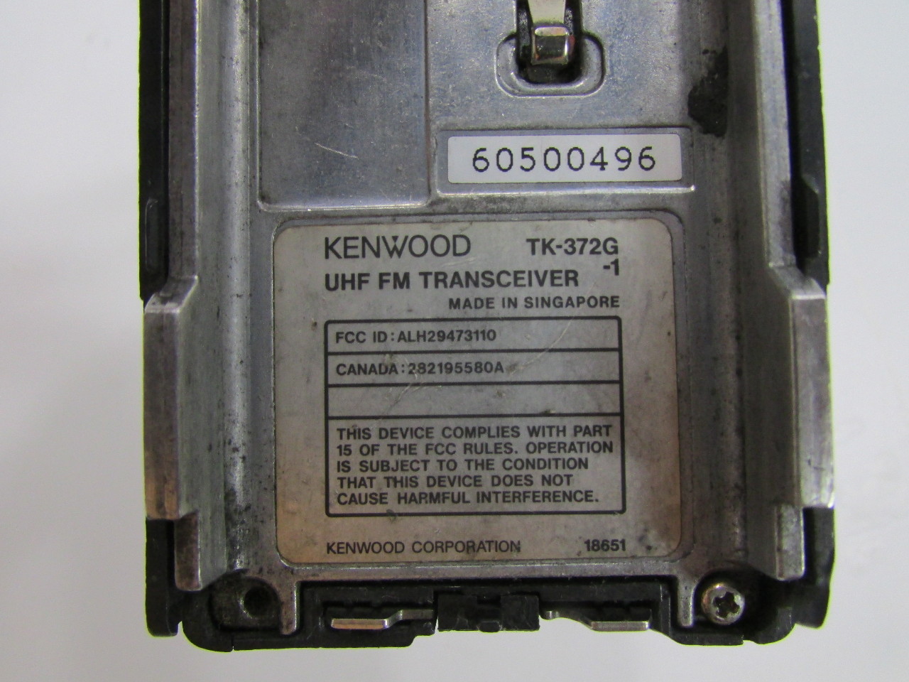MOTOROLA BATTERY 7.2V NICKEL-METAL HYDRIDE HNN9009A | eBay