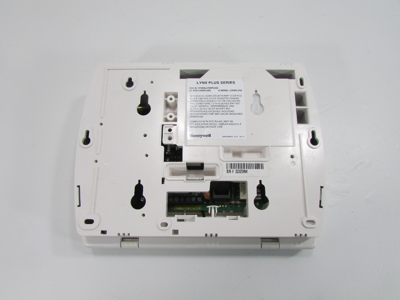 HONEYWELL LYNX PLUS SERIES SECURITY SYSTEM LYNXPLUS2