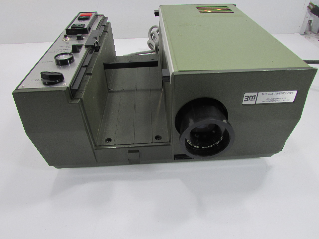 3M 625 SOUND ON SLIDE PROJECTOR RECORDER eBay