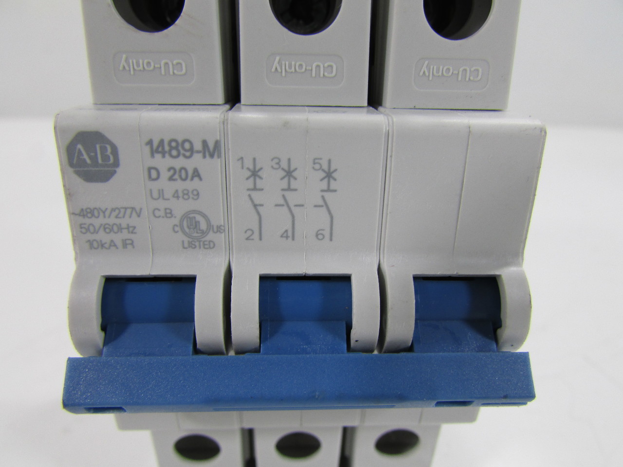 ALLEN BRADLEY CIRCUIT BREAKER 3 POLE UNIT 1489M