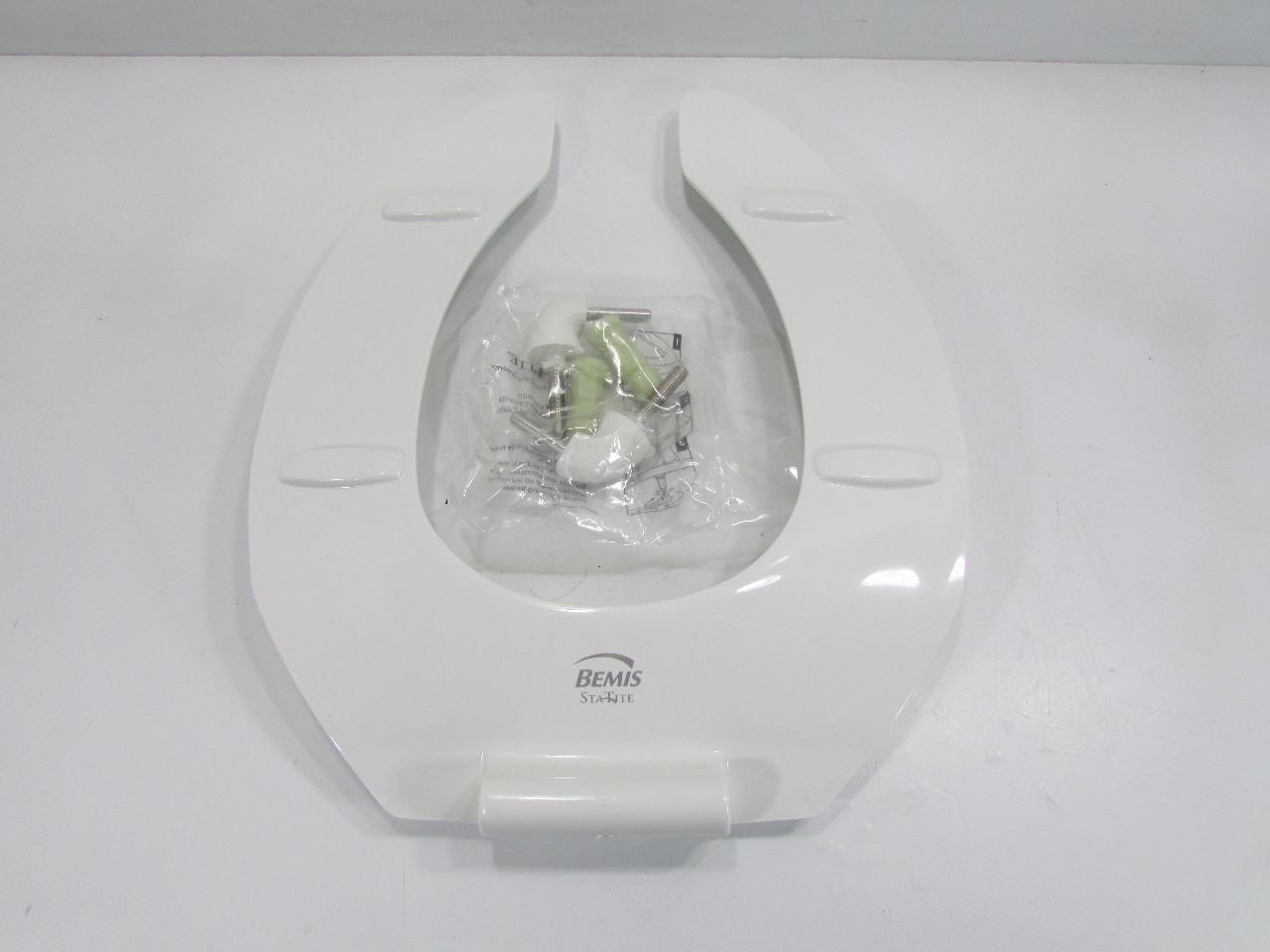" NEW BEMIS STATITE WHITE TOILET SEAT 2P888 eBay