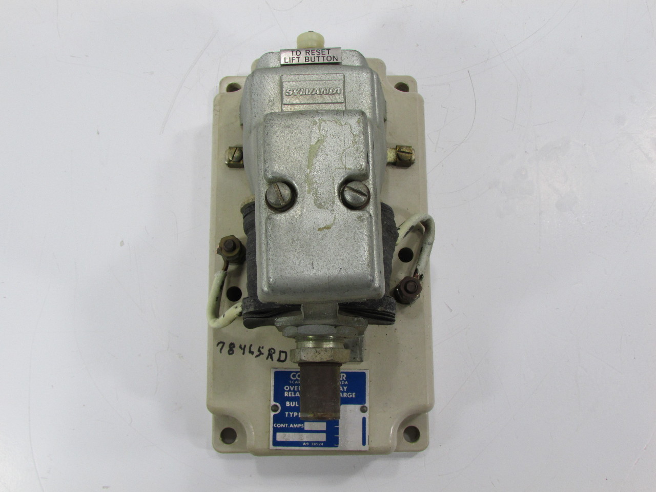 COMMANDER 7328 DC OVERLOAD RELAY 28UT220 TYPE L7 Premier