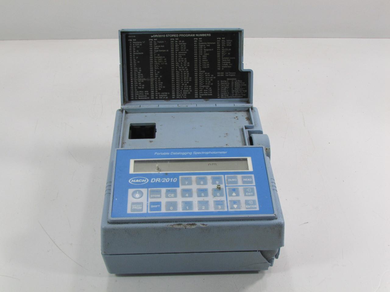 HACH DR2010 PORTABLE DATALOGGING SPECTROPHOTOMETER 4930060 PARTS eBay