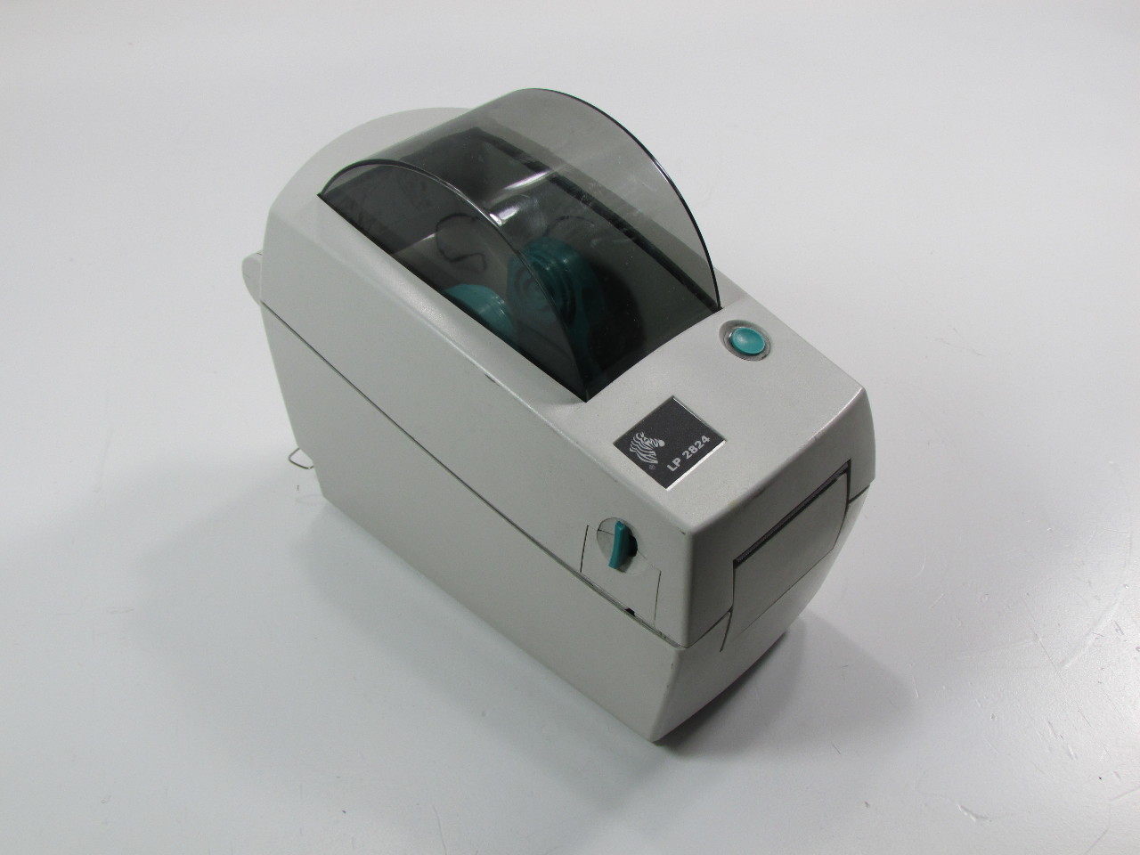 ZEBRA LP2824+ THERMAL LABEL PRINTER 2824-21200-0001 INPUT 20V | eBay
