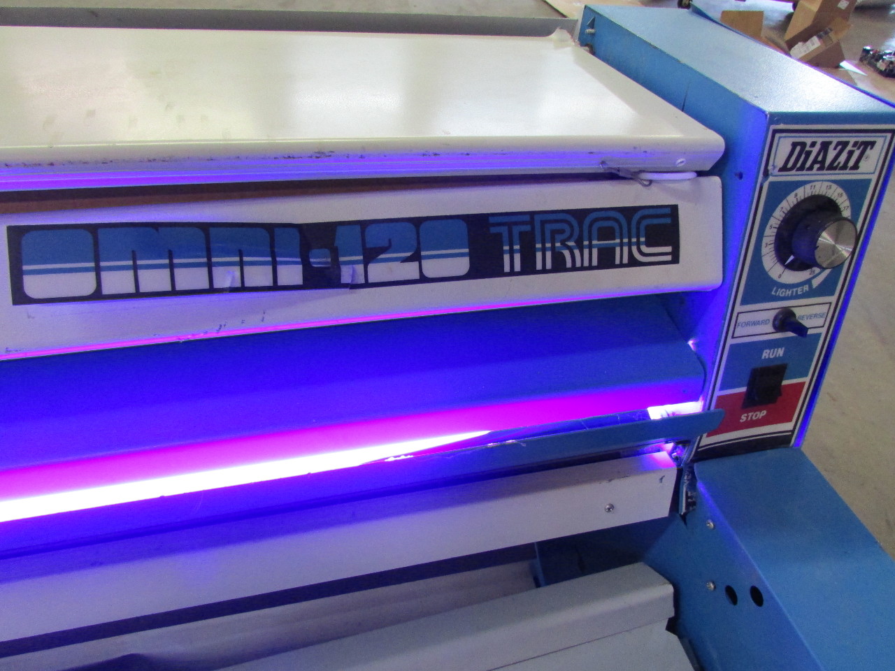 DIAZIT OMNI 120 TRAC BLUE PRINT MACHINE MODEL 6180 6190 eBay