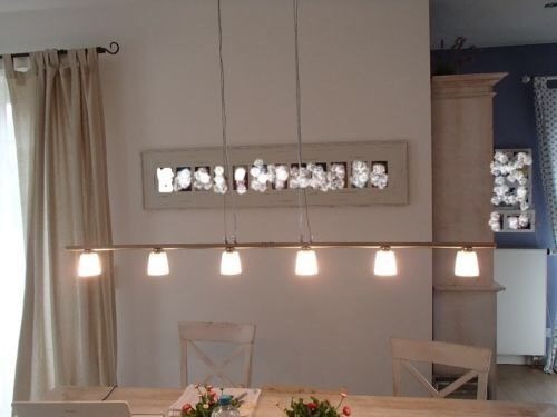 Nueva Lámpara Colgante De Ikea tidig con 6 Lámparas Focos, Níquel ...