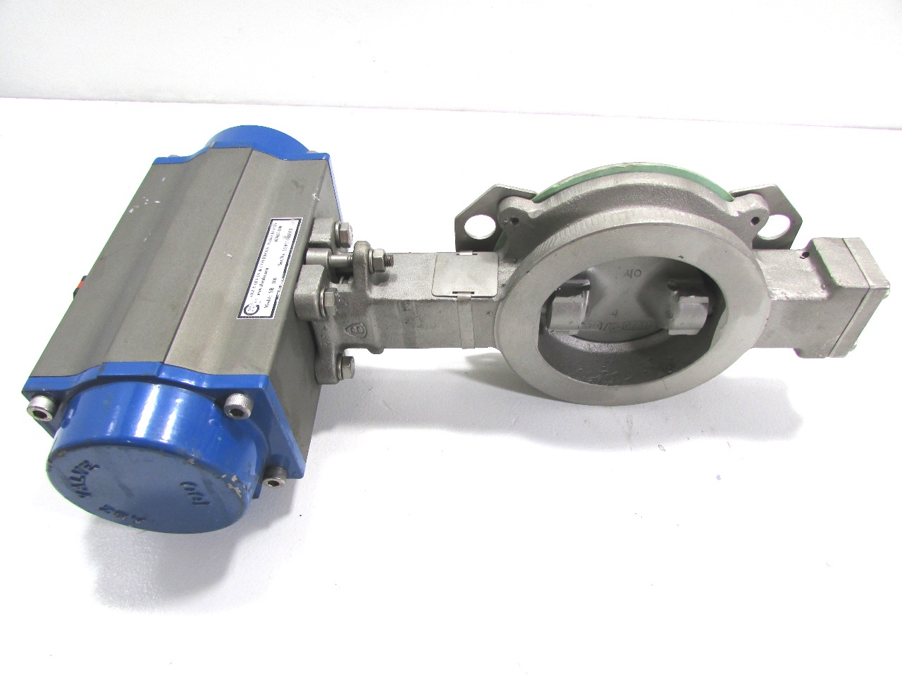 * ABZ 4" KEYSTONE CAST IRON BUTTERFLY KLOK VALVE W/ ACTUATOR SR 100 *WARRANTY* Premier