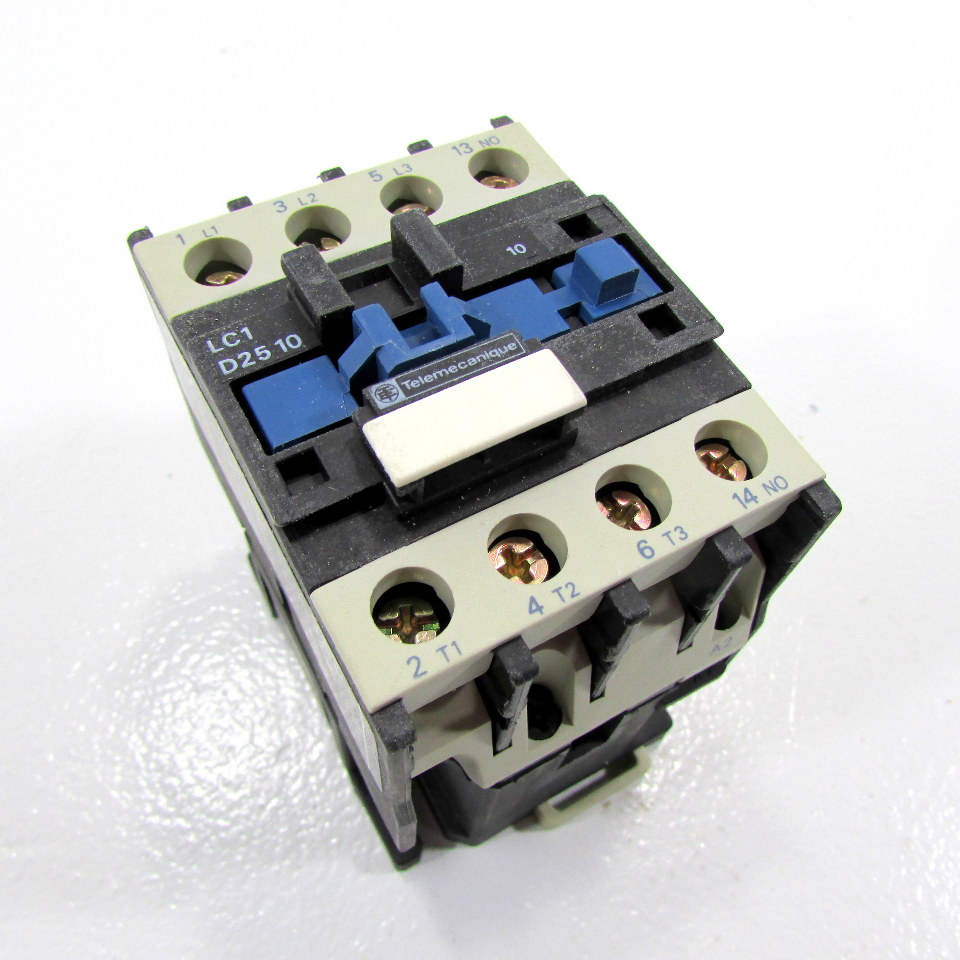 * NEW TELEMECANIQUE LC1-D2510 CONTACTOR 25AMP 3POLE 120VAC W/1NO ...