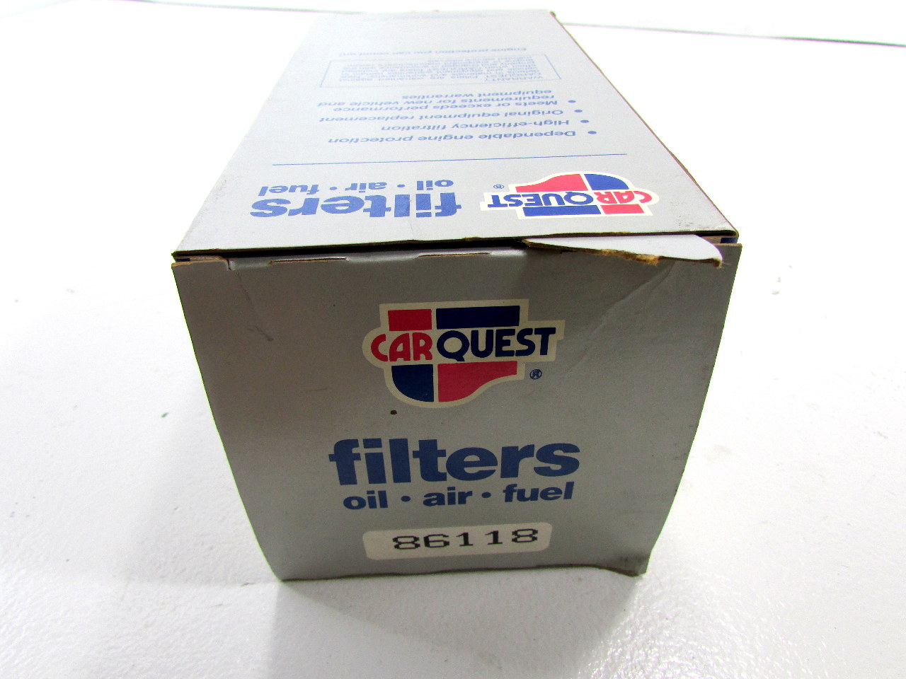 * NEW CARQUEST 86118 FUEL FILTER Premier Equipment Solutions, Inc.