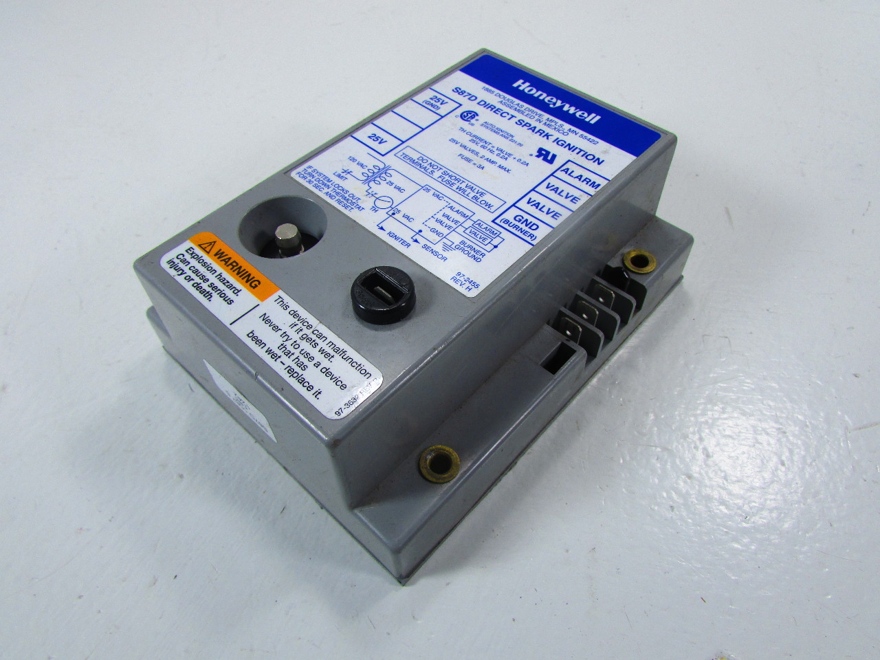 HONEYWELL S87D DIRECT SPARK IGNITION Premier Equipment Solutions, Inc.