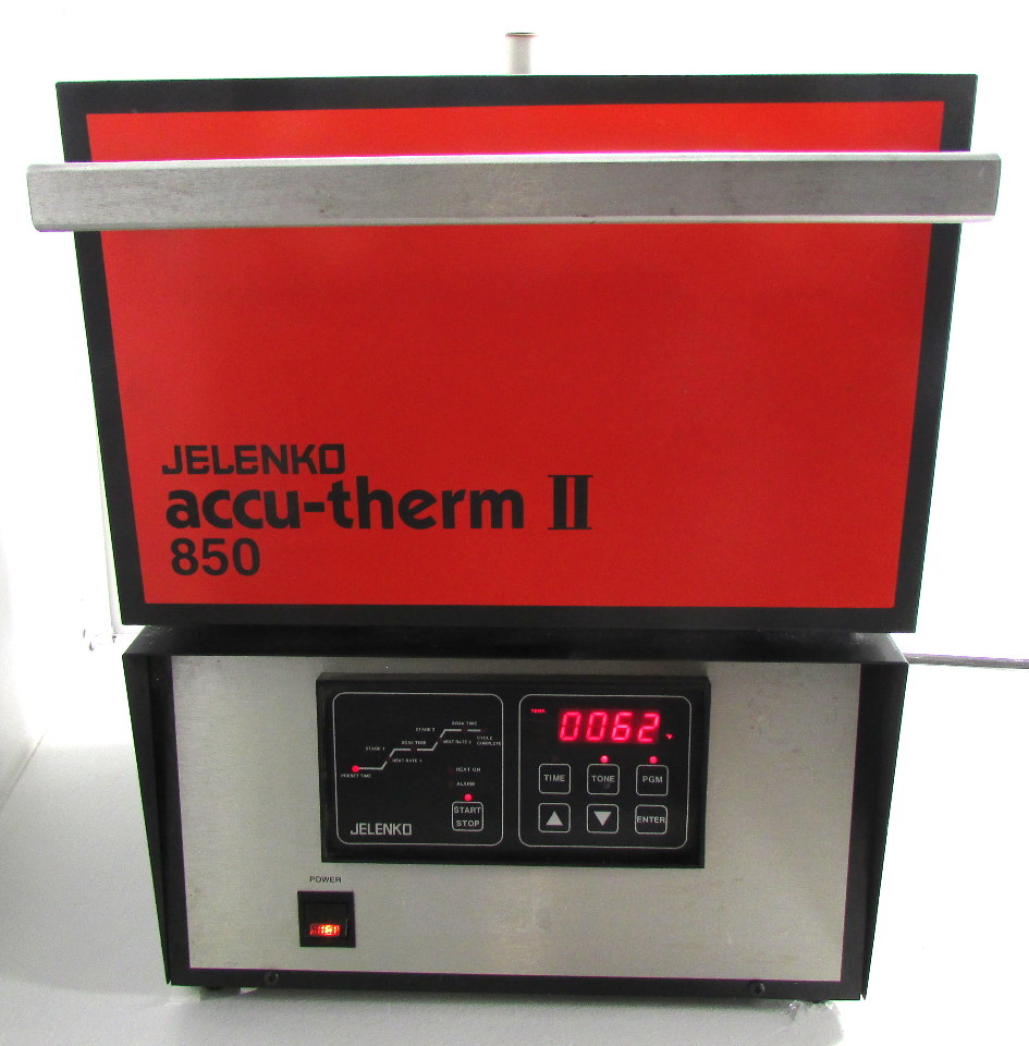 * JELENKO 850 ACCUTHERM II DENTAL BURN OUT OVEN MODEL 335850 Premier