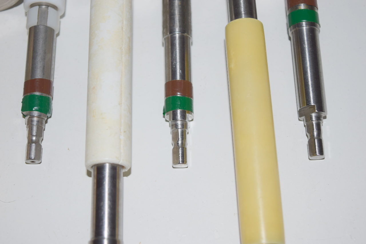 * ZIMMER ACETABULAR REAMER SET 1207 (11) ORTHOPEDIC REAMERS (11) SHAFTS