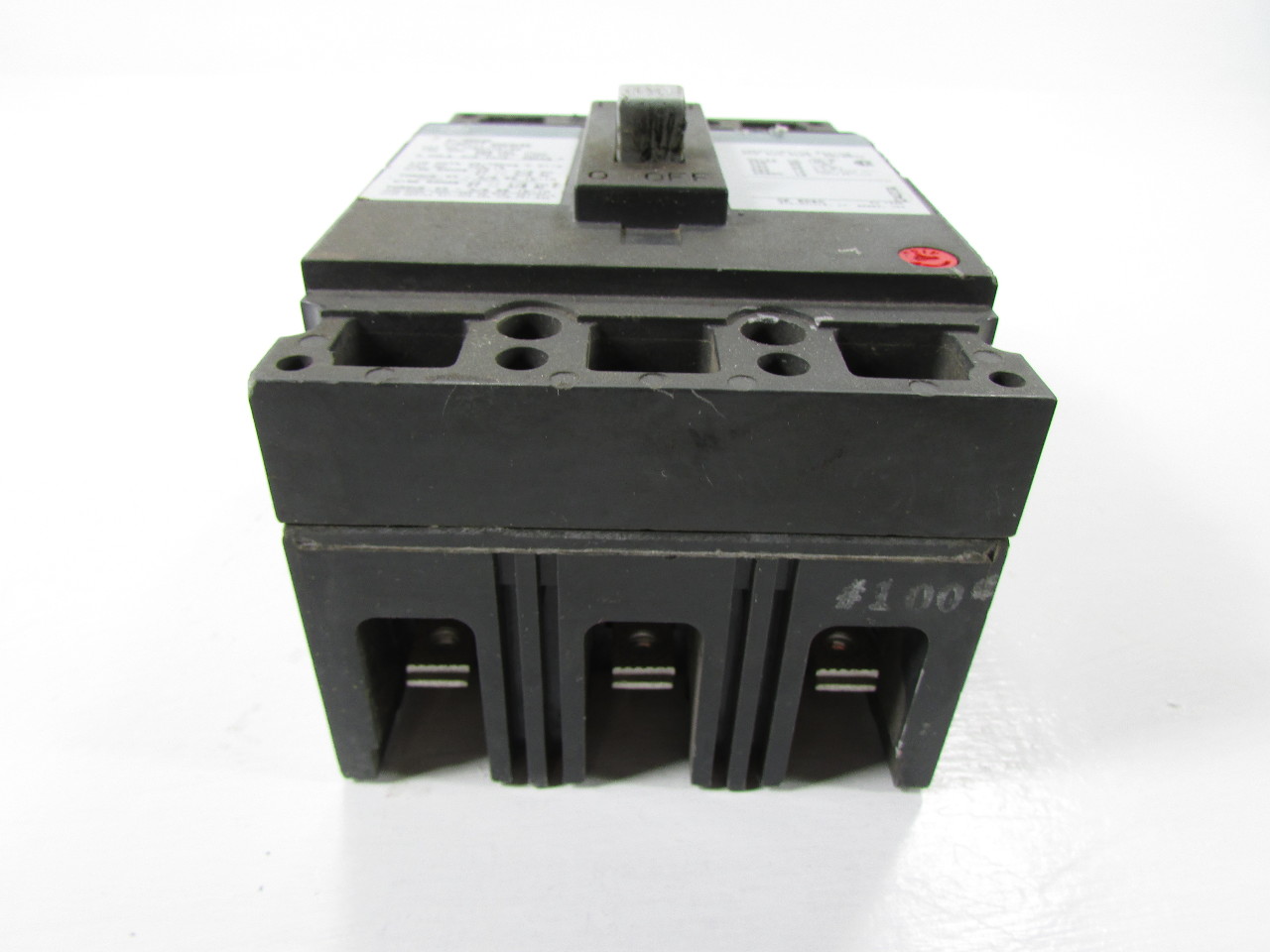 Ge Hi Break Thed 136100 3 Pole 100 Amp 600 Vac Circuit Breaker