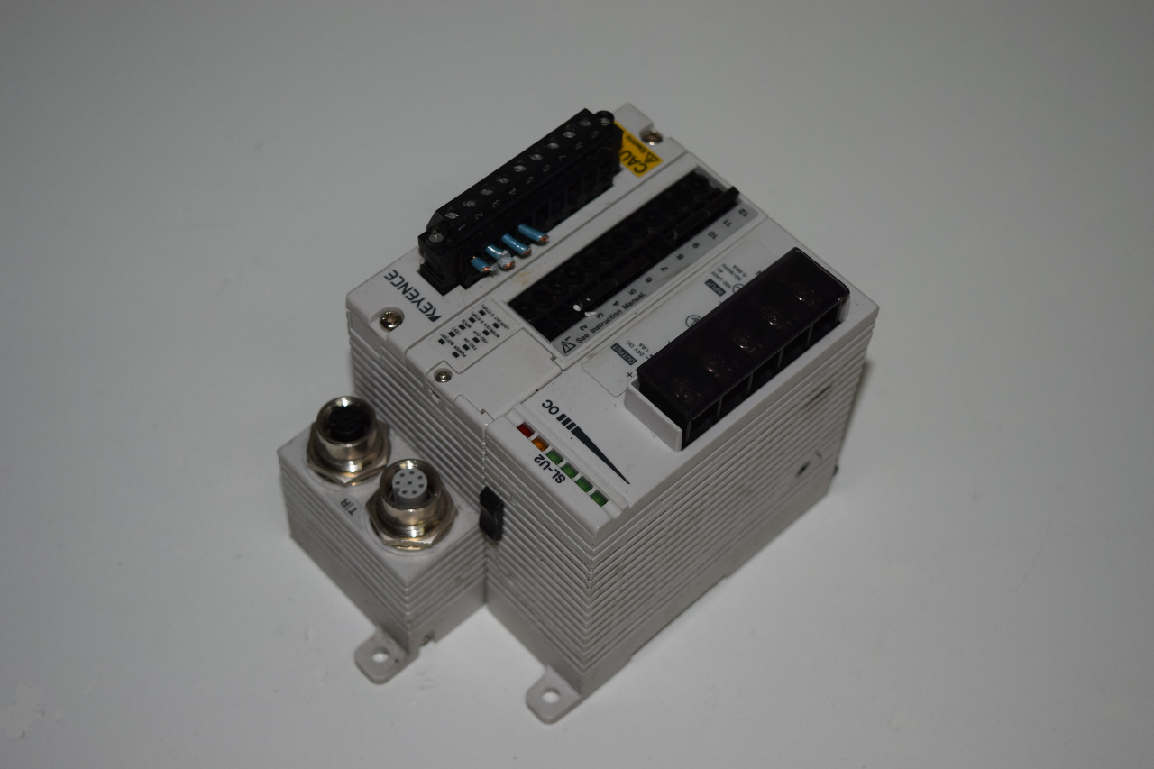 `` KEYENCE SLR11 SAFETY RELAY WITH SLU2 POWER SUPPLY eBay
