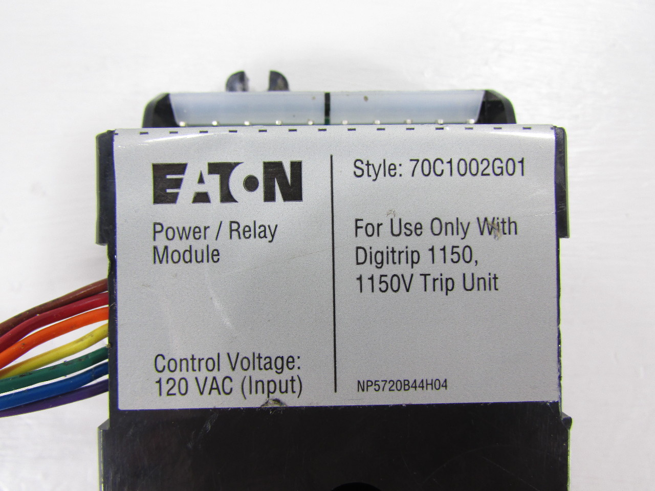 EATON 70C1002G01 POWER RELAY MODULE 120VAC eBay