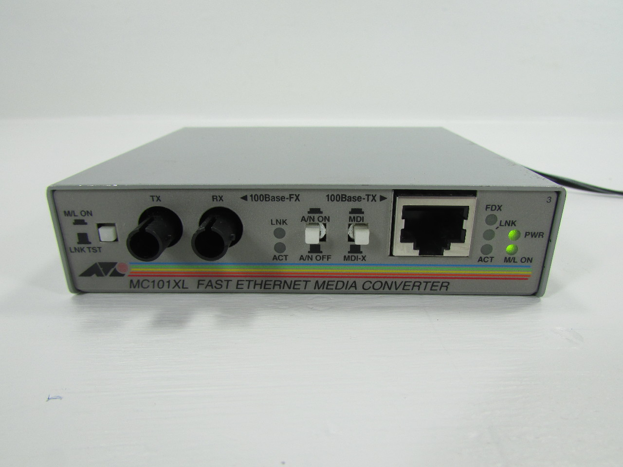 ATI AT-MC101XL ETHERNET MEDIA CONVERTER 12VDC | Premier Equipment ...
