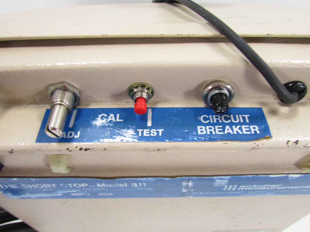 THE SHORT STOP 311 SOTCHER AC LEAKAGE CURRENT TESTER 120V 60H eBay