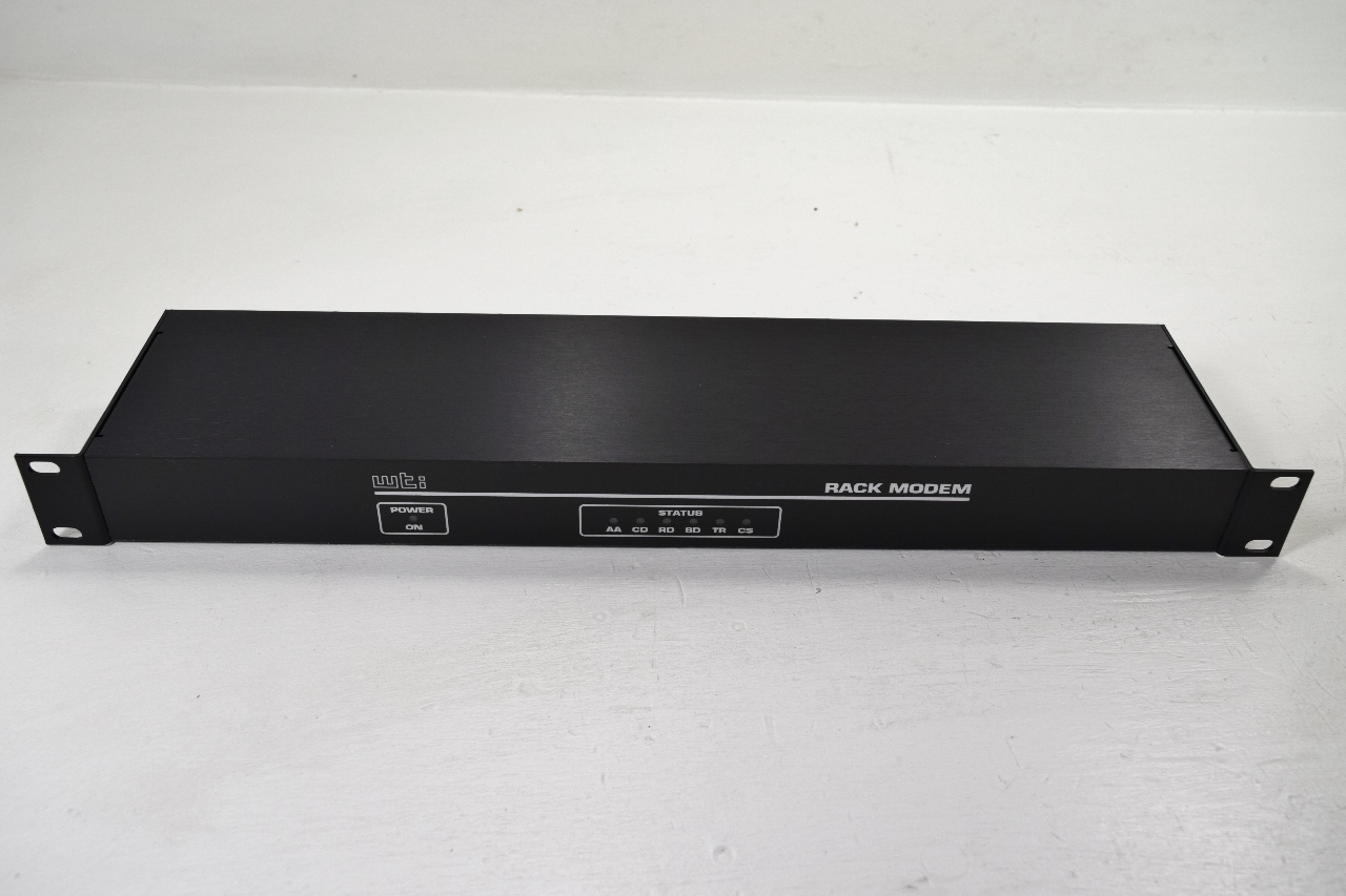 * NEW WTI RMM288DC RACK MOUNT MODEM 48VDC