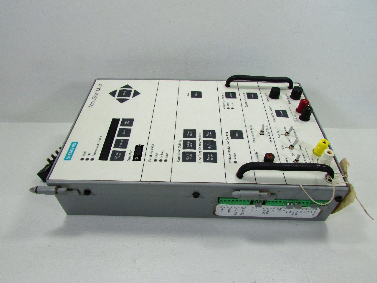SIEMENS MJX VOLTAGE REGULATOR CONTROL PANEL ACCU/STAT Premier