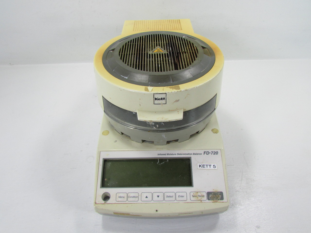 KETT FD720 INFRARED MOISTURE DETERMINATION BALANCE 240V 50/60HZ eBay