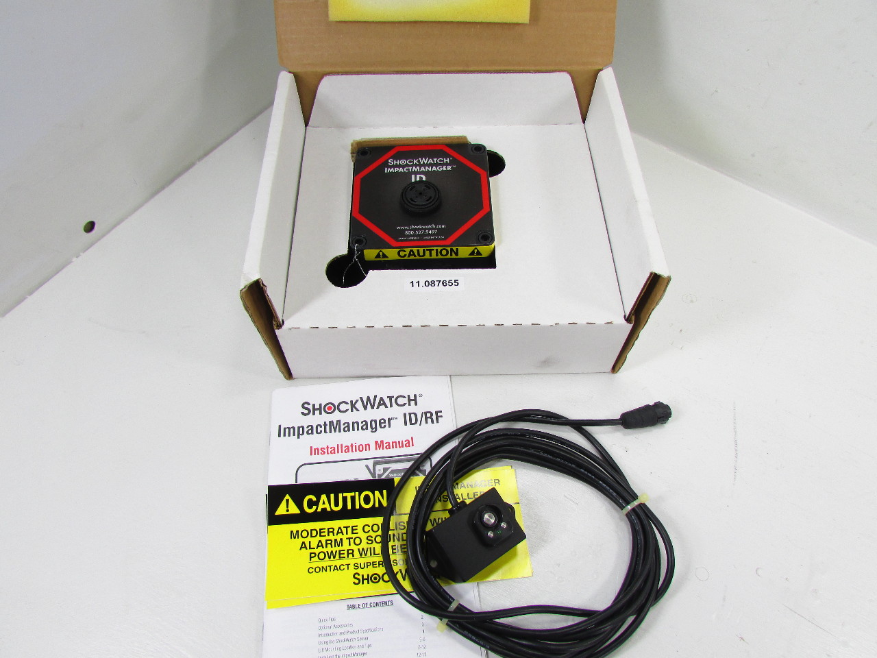 NEW SHOCKWATCH IMPACTMANAGER ID1300VM IMPACT SENSOR Premier