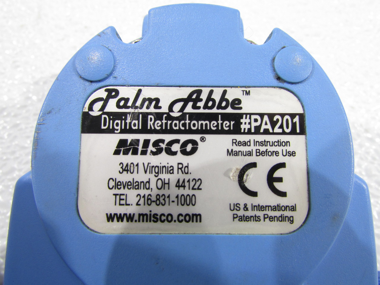 MISCO PA201 PALM ABBE DIGITAL REFRACTOMETER Premier Equipment