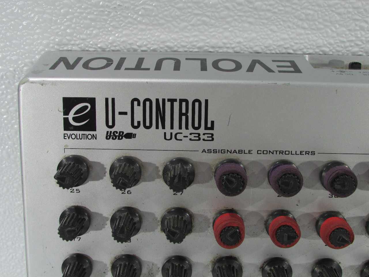 EVOLUTION UCONTROL UC33 USB MIDI CONTROLLER eBay